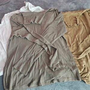 3 Ribbed Old Navy Turtlenecks